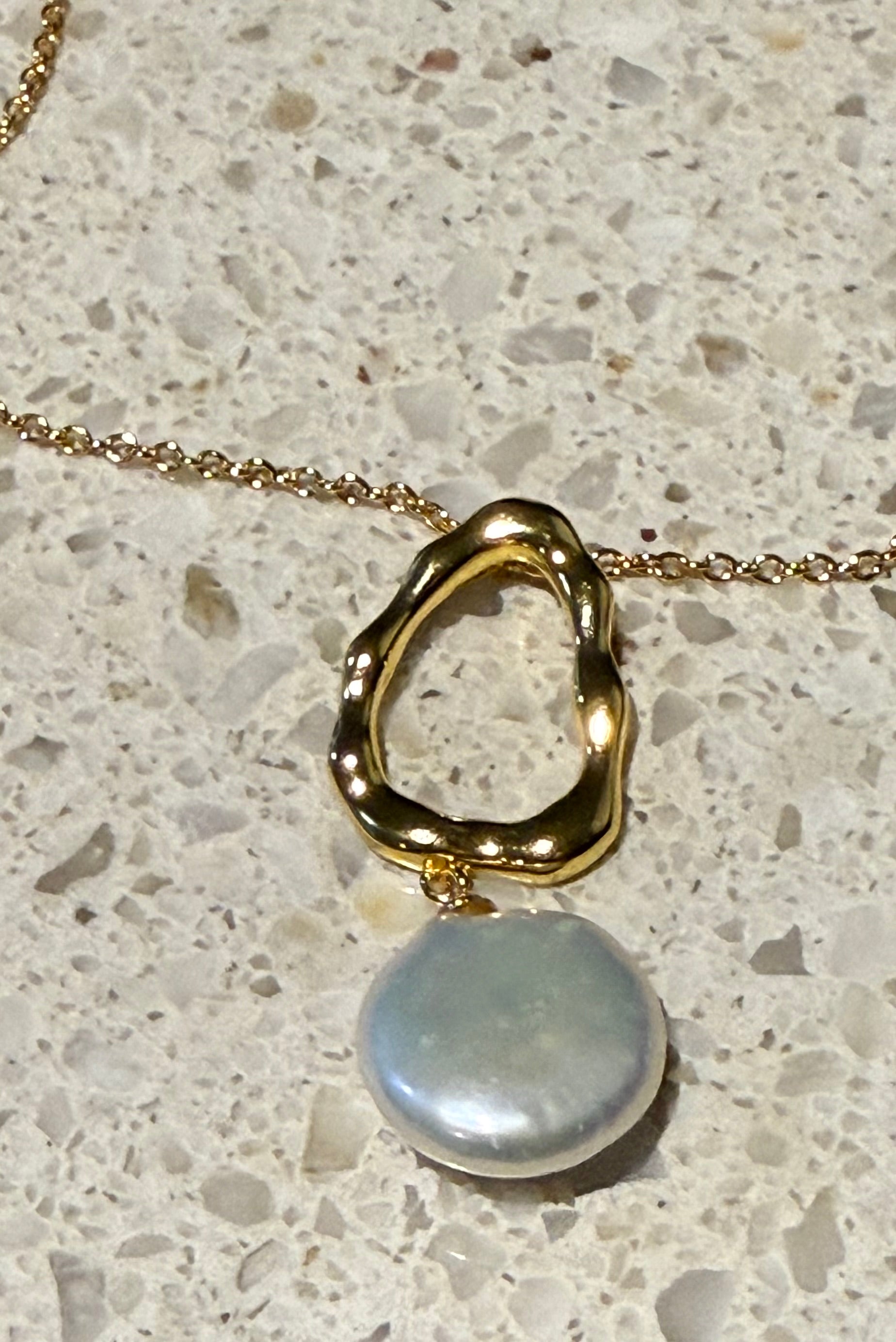 Freshwater Baroque Pearl  Pendant
