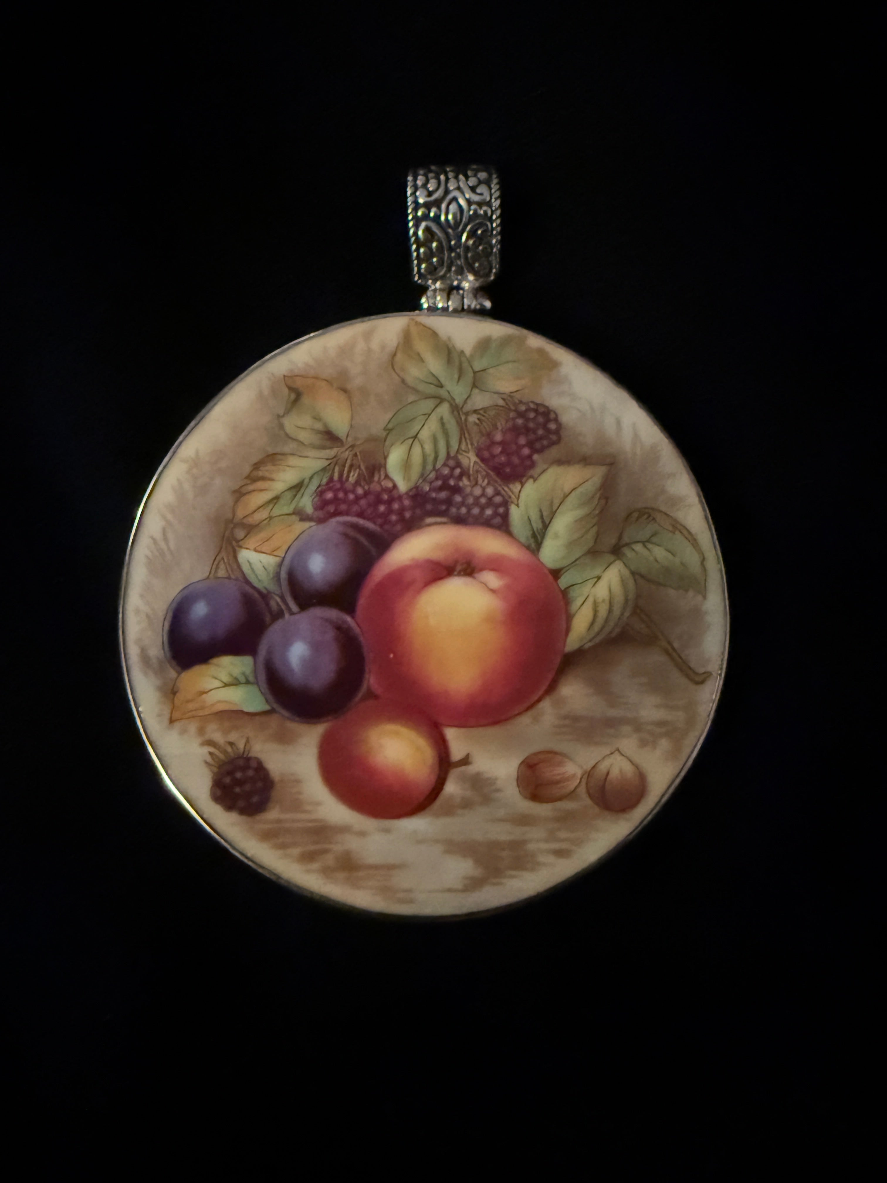 Aynsley Vintage Porcelain Statement Pendant – One of a Kind