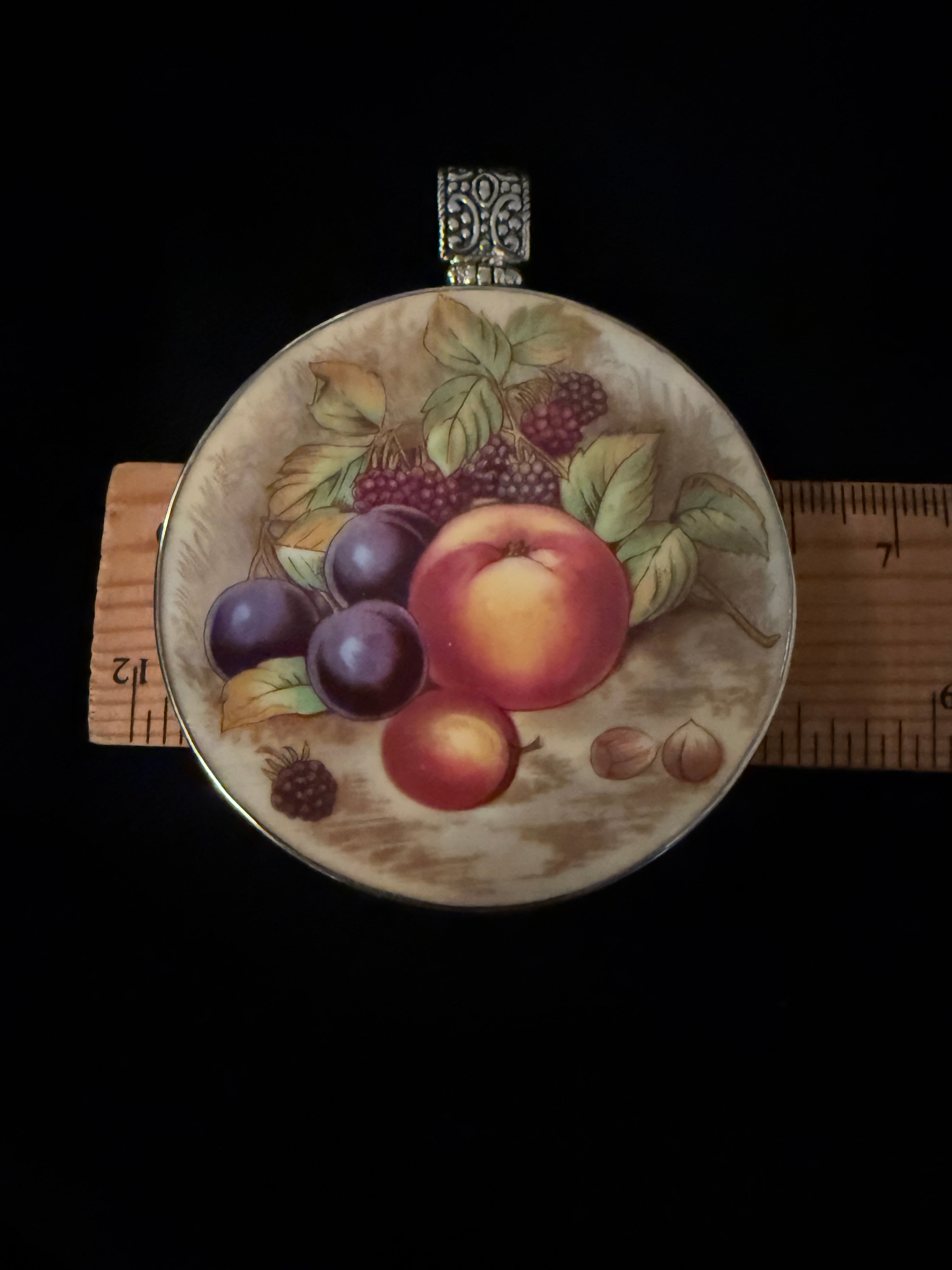 Aynsley Vintage Porcelain Statement Pendant – One of a Kind