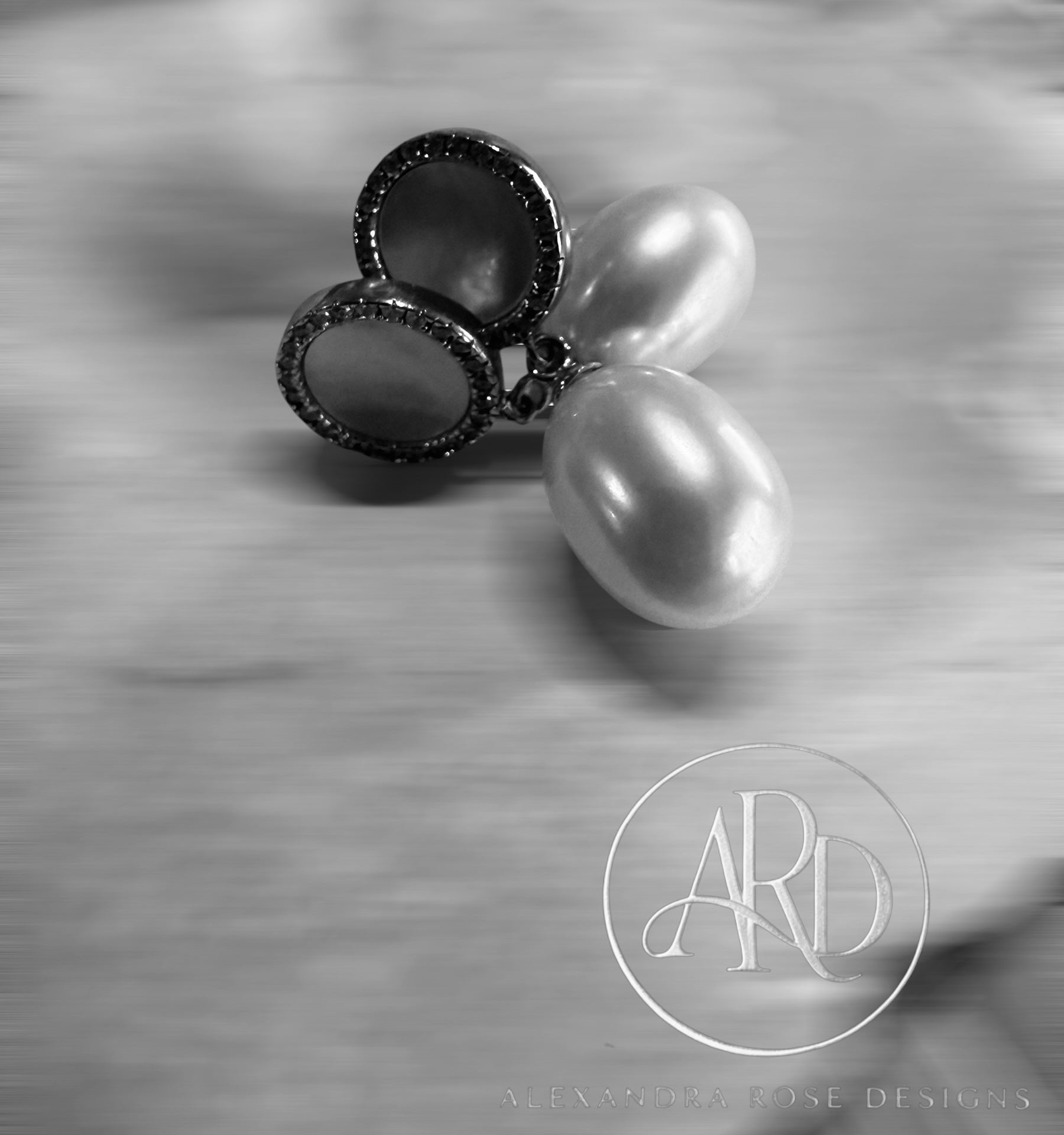 Mother of Pearl & Freshwater Pearl Drop Earrings – Sterling Silver